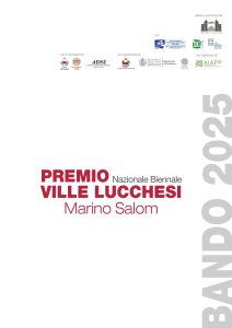 Bando del “Premio Nazionale Biennale Ville Lucchesi 2025”